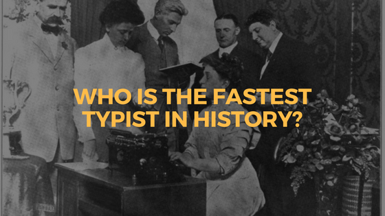 fastest typist history