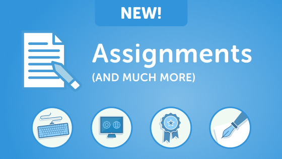 Typing.com - New feature: assignments