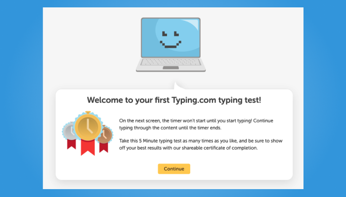 Day5, With Friend, 10 Minute Typing Test